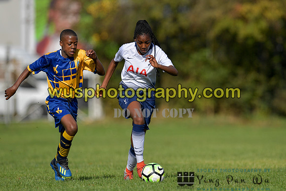 20181007-112608C Tottenham Hotspur Girls U14 v White Star Boys U14