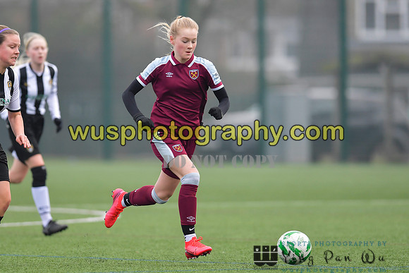 20220115-131723 West Ham United Academy Girls U14 v Notts County FC Girls U14