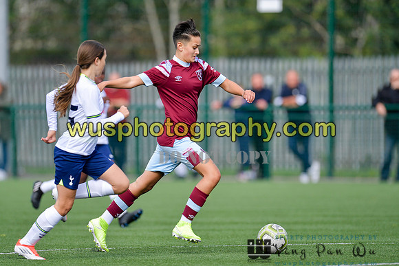 20220924-103326 West Ham United Academy Girls U15 v Tottenham Hotspur Women FC Academy U15