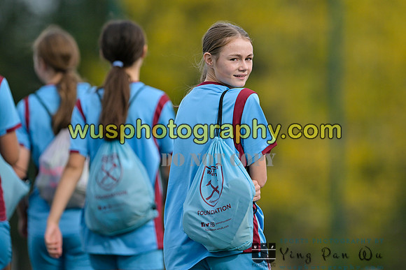 20221022-140624 West Ham United Performance Girls U16 v AFC Bournemouth Girls U16