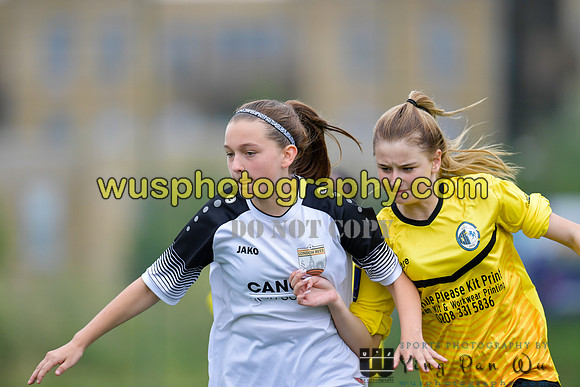 20210821-105842 London Bees Academy U14 v Kent Football United Girls U14
