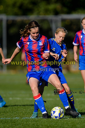 20221015-105518C AFC Wimbledon Girls U14 v Crystal Palace FC Girls U14