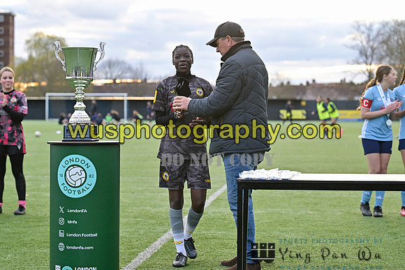 20250316-173312 Cray Wanderers Youth FC Girls U15 v Hashtag United Girls U15