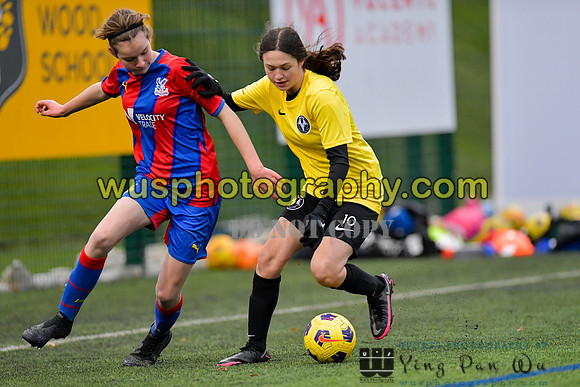 20211127-145944D Crystal Palace FC Girls U14 v Watford Ladies FC Hornets U14