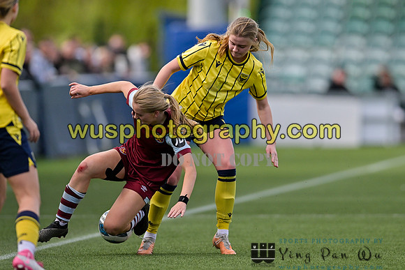 20240420-163848B West Ham United Academy Girls U16 v Oxford United Women U16