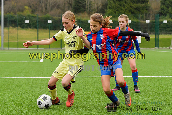 20220122-144006 Crystal Palace FC Girls U12 v Arsenal FC Girls U12