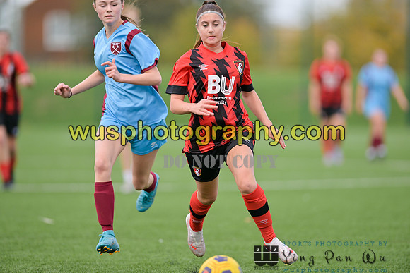 20221022-142032 West Ham United Performance Girls U16 v AFC Bournemouth Girls U16