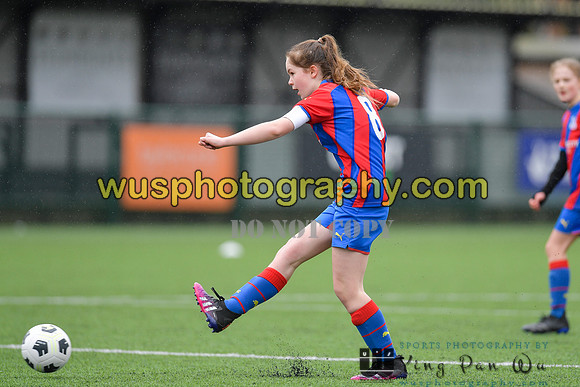 20220313-124138 Crystal Palace FC Girls U12 v Kew Park Rangers Girls U12 Reds