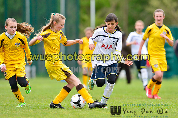 20150426-112045-3 Tottenham Hotspurs Girls U11 v Sutton United Girls U11