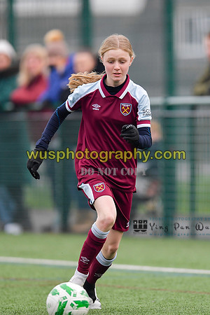 20220115-132953 West Ham United Academy Girls U14 v Notts County FC Girls U14