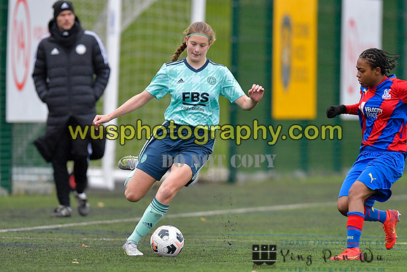 20211127-124048B Crystal Palace FC Girls U16 v Leicester City Women's FC Blues U16