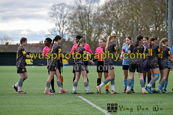 20250316-151915 Cray Wanderers Youth FC Girls U15 v Hashtag United Girls U15