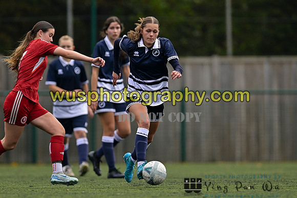 20241026-113742 Millwall Lionesses U16 v Welling United Academy Girls U16