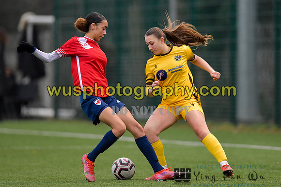 20220123-153616A AFC Leyton v Sutton United Women U21