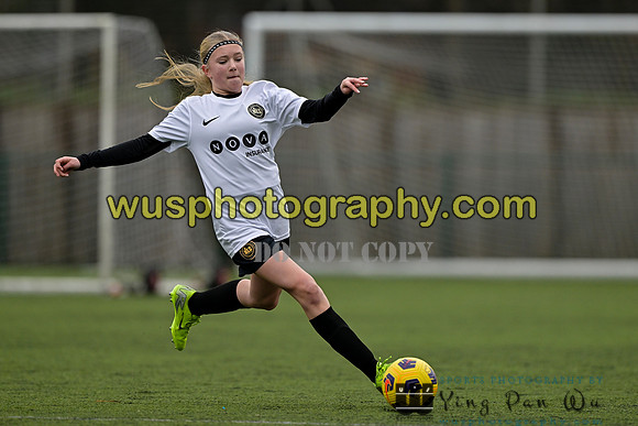 20250222-104032 Millwall Lionesses U12 v New Level Soccer Girls U12