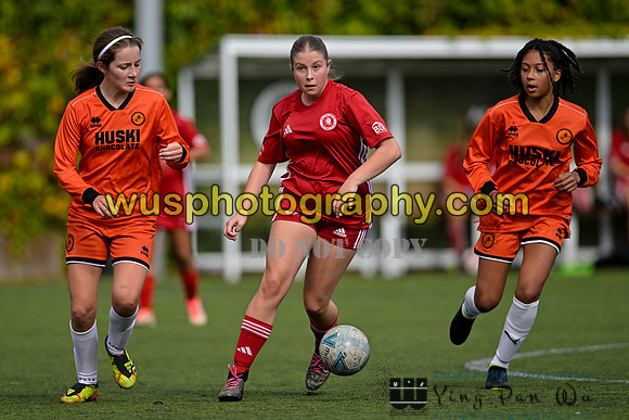 20240928-130441A Millwall Lionesses U14 v Welling United Academy Girls U14