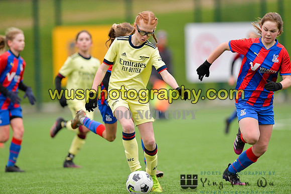20220122-144059 Crystal Palace FC Girls U12 v Arsenal FC Girls U12