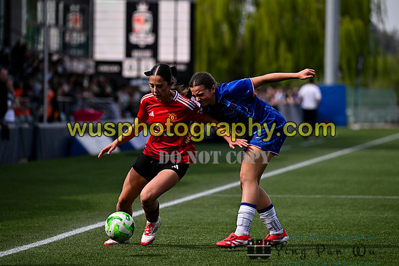20250412-143757A Chelsea FC Women PGA U14 v Manchester United Women PGA U14