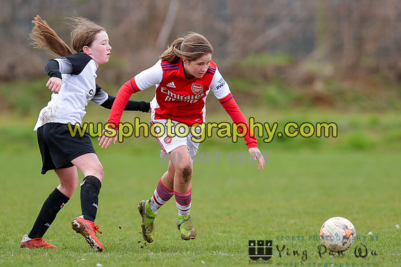 20220305-135021 London Bees Academy U14 v Arsenal FC Girls U13