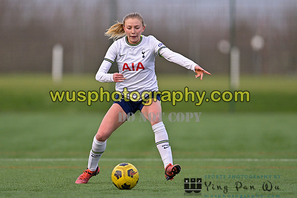 20230201-155134 Tottenham Hotspur Women FC WSL Academy U21 v Ipswich Town Women FC U21