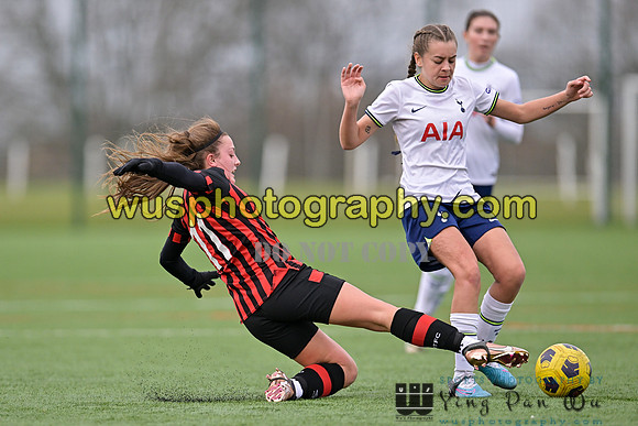 20230201-144845B Tottenham Hotspur Women FC WSL Academy U21 v Ipswich Town Women FC U21