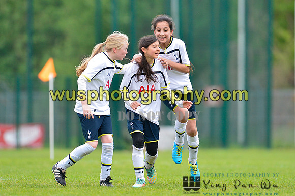 20150426-104240-4 Tottenham Hotspurs Girls U11 v Sutton United Girls U11
