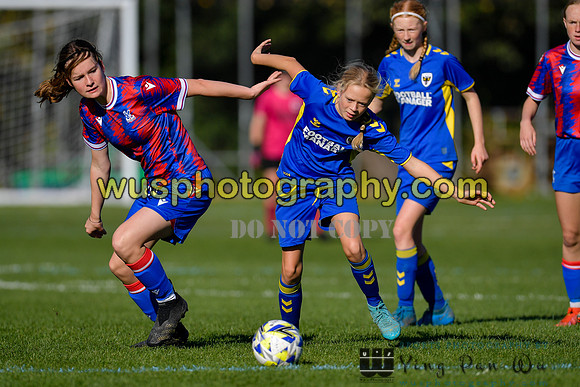 20221015-105517D AFC Wimbledon Girls U14 v Crystal Palace FC Girls U14
