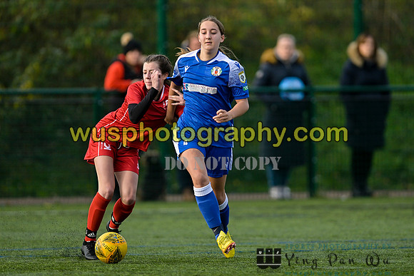 20221126-130438C Grays Athletic FC Girls U14 v MK Dons FC Girls U14