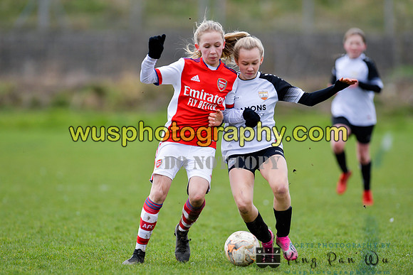 20220305-133543A London Bees Academy U14 v Arsenal FC Girls U13