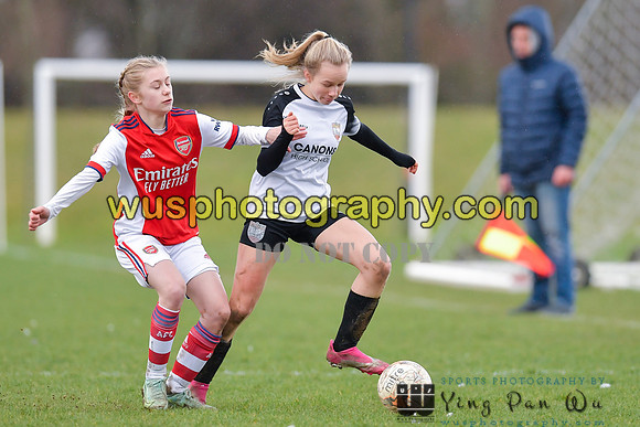 20220305-135944B London Bees Academy U14 v Arsenal FC Girls U13