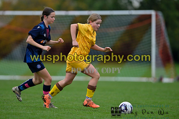 20241102-123418 Sutton United Girls U13 v Hartland Girls Academy U13