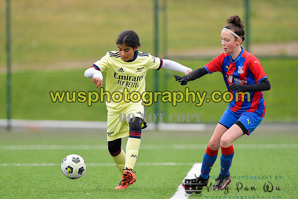 20220122-150224E Crystal Palace FC Girls U12 v Arsenal FC Girls U12