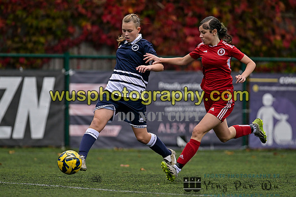 20241026-103715D Millwall Lionesses U16 v Welling United Academy Girls U16