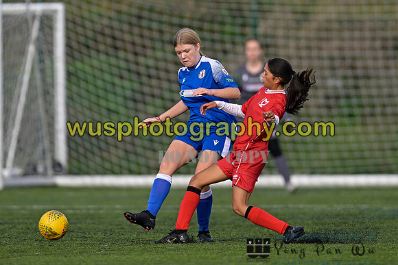 20221126-122134C Grays Athletic FC Girls U14 v MK Dons FC Girls U14