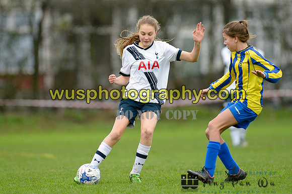 20160206-120832 Tottenham Hotspur Girls U14 v Harvesters FC Girls U14
