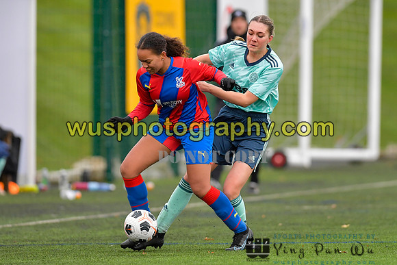 20211127-121719 Crystal Palace FC Girls U16 v Leicester City Women's FC Blues U16