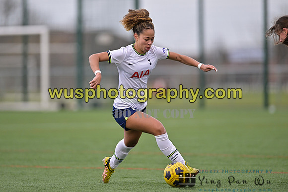 20230201-151052B Tottenham Hotspur Women FC WSL Academy U21 v Ipswich Town Women FC U21