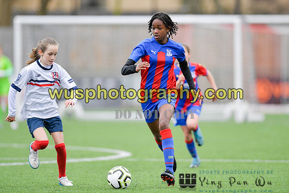 20220313-123114F Crystal Palace FC Girls U12 v Kew Park Rangers Girls U12 Reds