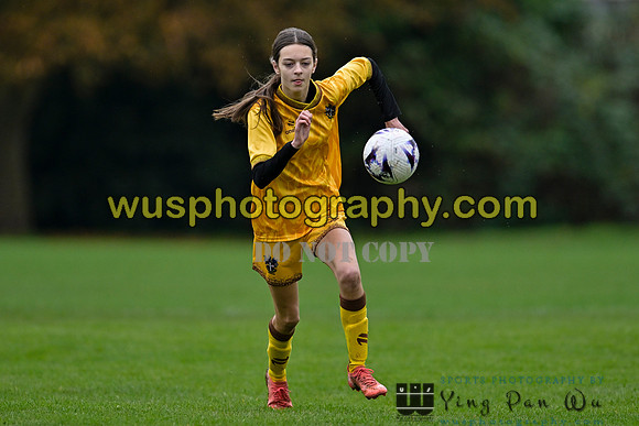 20241102-123640B Sutton United Girls U13 v Hartland Girls Academy U13