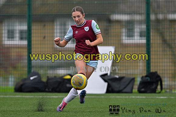 20241109-123135C West Ham United Warriors Girls U16 v Charlton Athletic Academy Girls U16