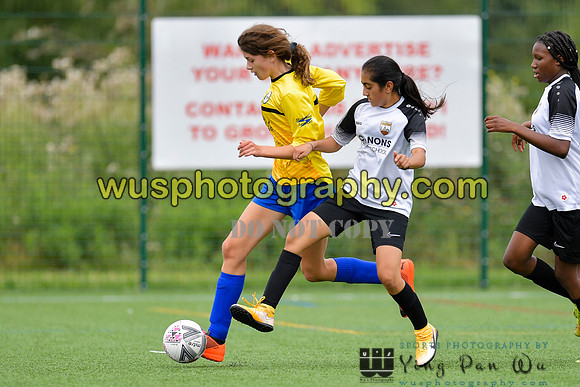 20210821-110625A London Bees Academy U14 v Kent Football United Girls U14