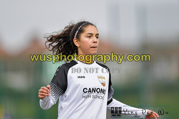 20210403-145304A London Bees Academy U14 v Millwall Lionesses Girls U14