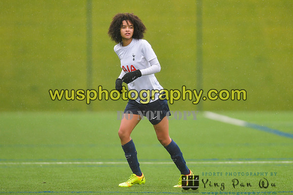 Crystal Palace FC Girls U14 v Tottenham Hotspur Women FC JTP U1420220219-130048