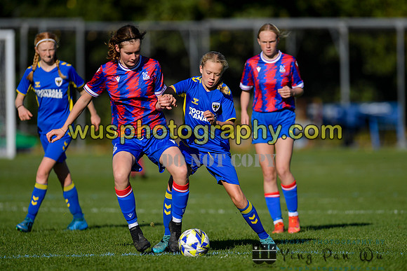 20221015-105518B AFC Wimbledon Girls U14 v Crystal Palace FC Girls U14