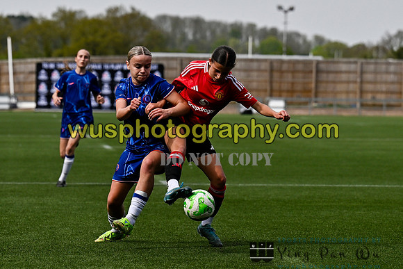 20250412-144503A Chelsea FC Women PGA U14 v Manchester United Women PGA U14