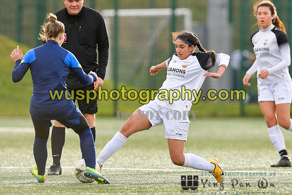 20220129-140906 London Bees Academy U16 v Tottenham Hotspur Women FC JTP U16