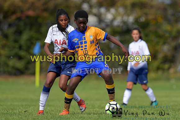 20181007-115005 Tottenham Hotspur Girls U14 v White Star Boys U14