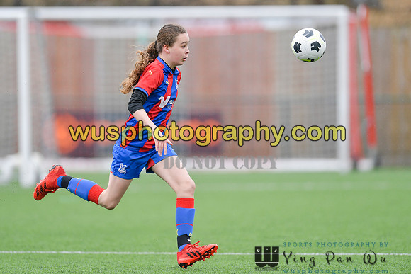 20220313-124216A Crystal Palace FC Girls U12 v Kew Park Rangers Girls U12 Reds
