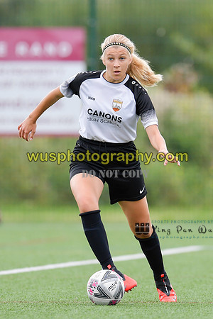 20210821-101548A London Bees Academy U14 v Kent Football United Girls U14