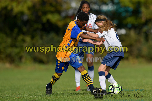 20181007-105233 Tottenham Hotspur Girls U14 v White Star Boys U14